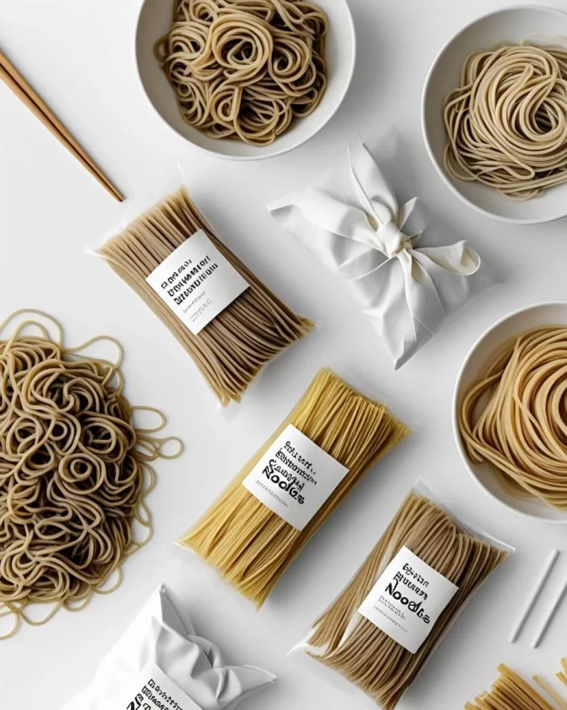 Buckwheat and Starch-Based noodles