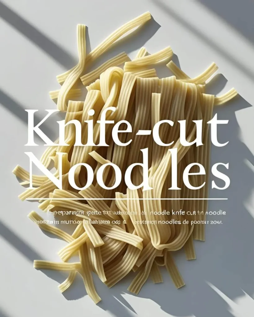 knife-cut noodles