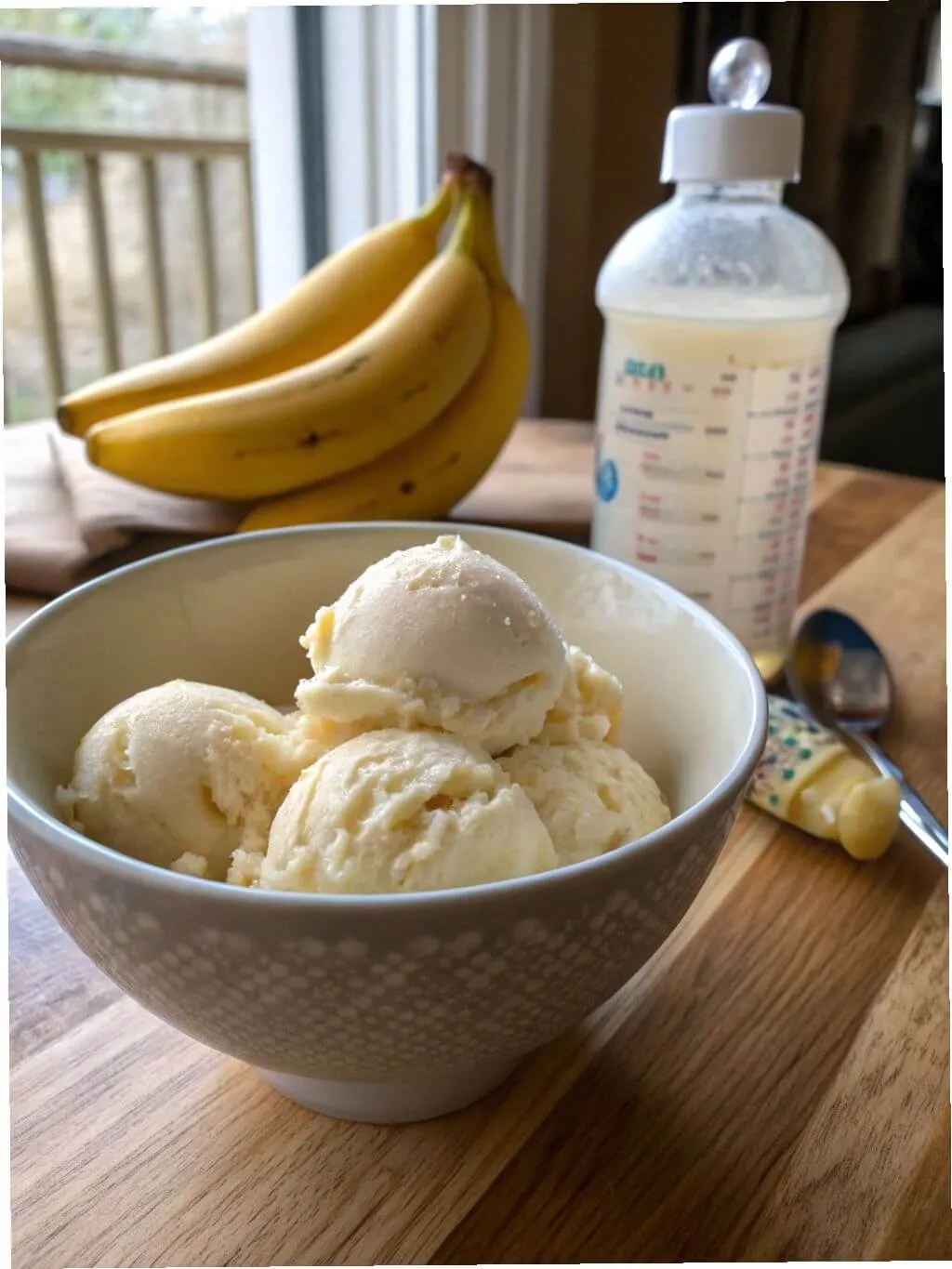 Breast milk ice cream Breast milk ice cream serve