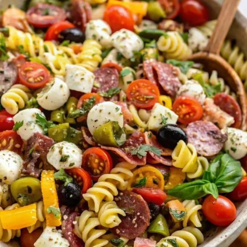 Easy Antipasto Pasta Salad